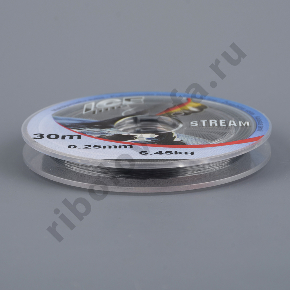 Леска Stream Ice Line 30м, 0.14мм 
