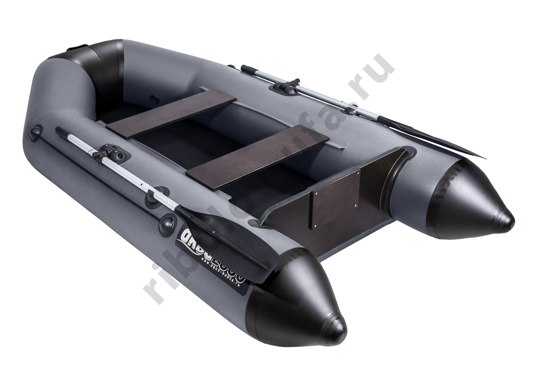 Лодка Аква 2600 графит/черный