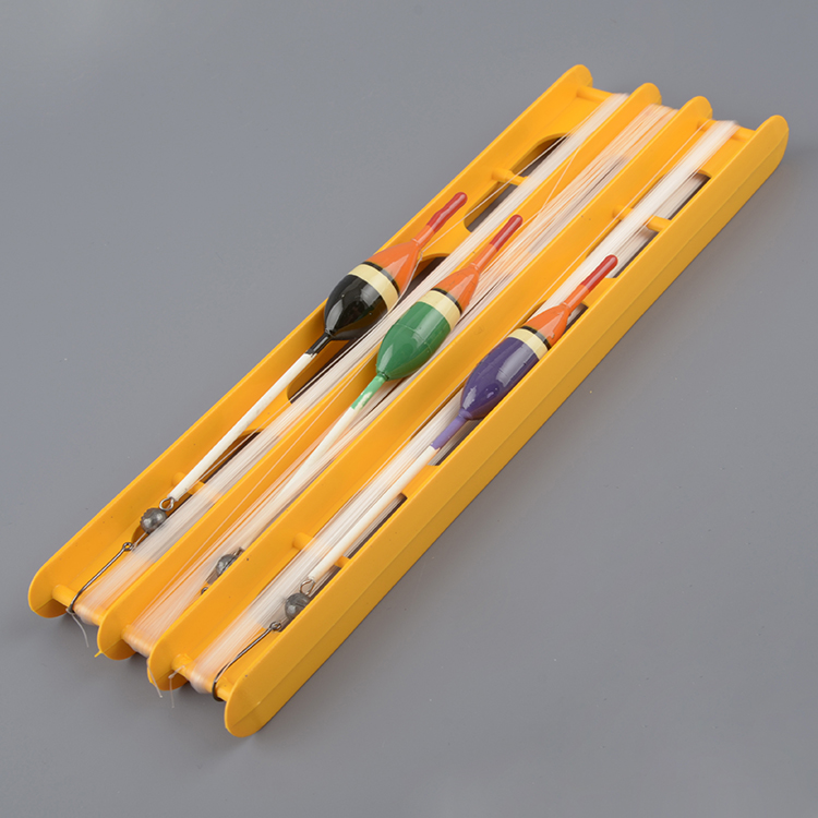 Оснастка поплавочная Тривол 3-х рядная оснащённая на пластм.мотовиле