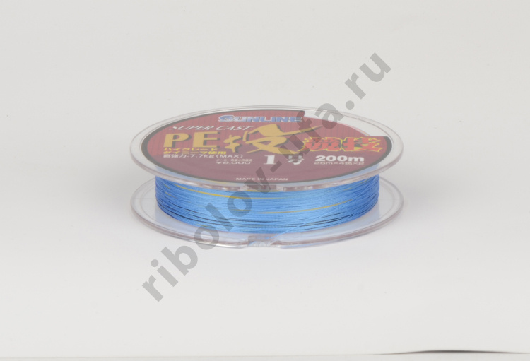 Шнур плетёный SUPER CAST PE NAGE KYOGI 200M # 1/7.5KG