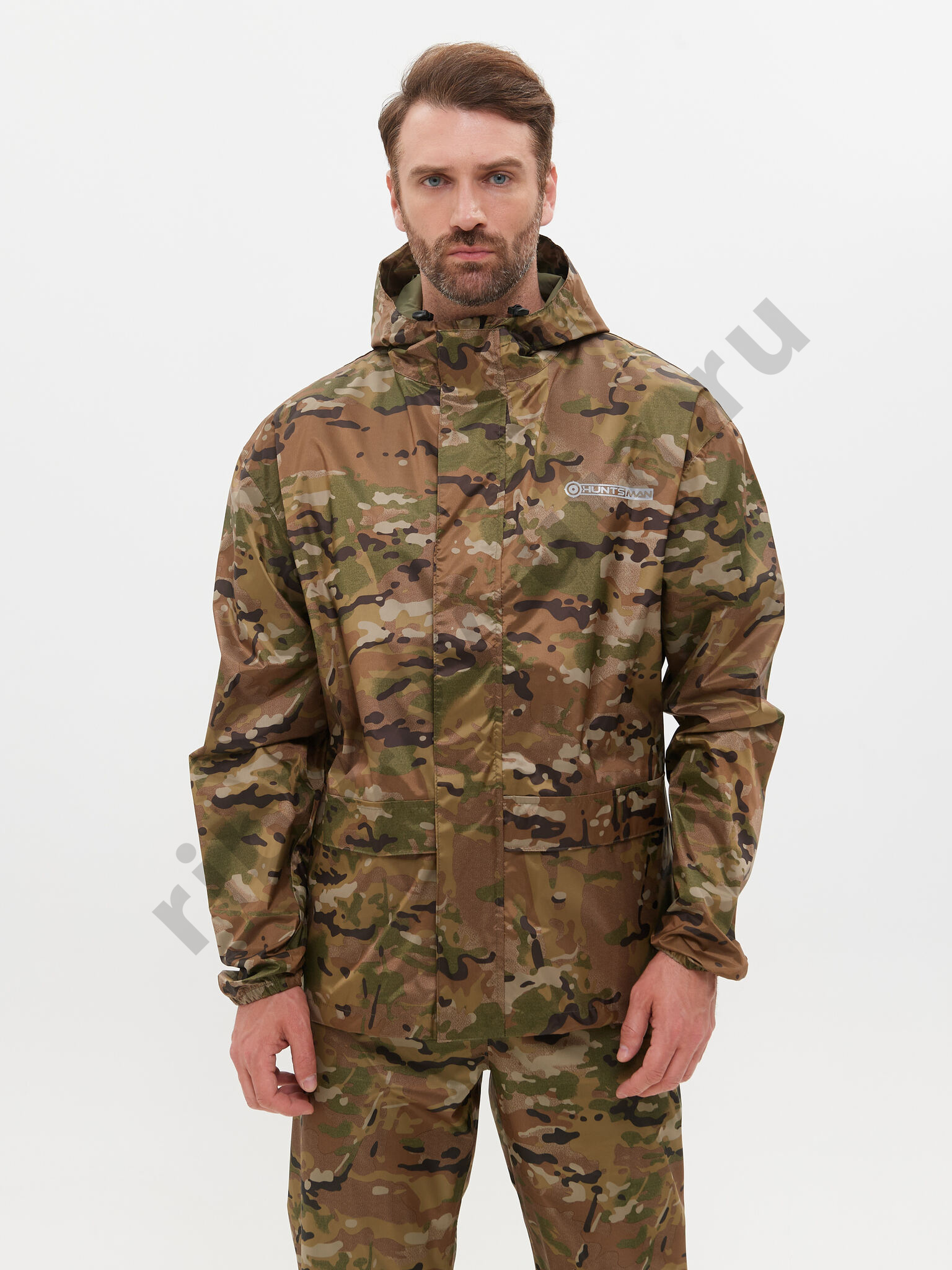 Костюм Huntsman Шторм Цв. Мультикам Ткань Таффета PVC (20000мм) р. 56-58, рост 182