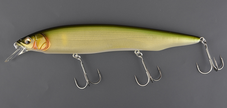 Воблер Megabass Kanata 16см, 30.0гр, 0.8-1.2м floating (pm kisyu ayu)