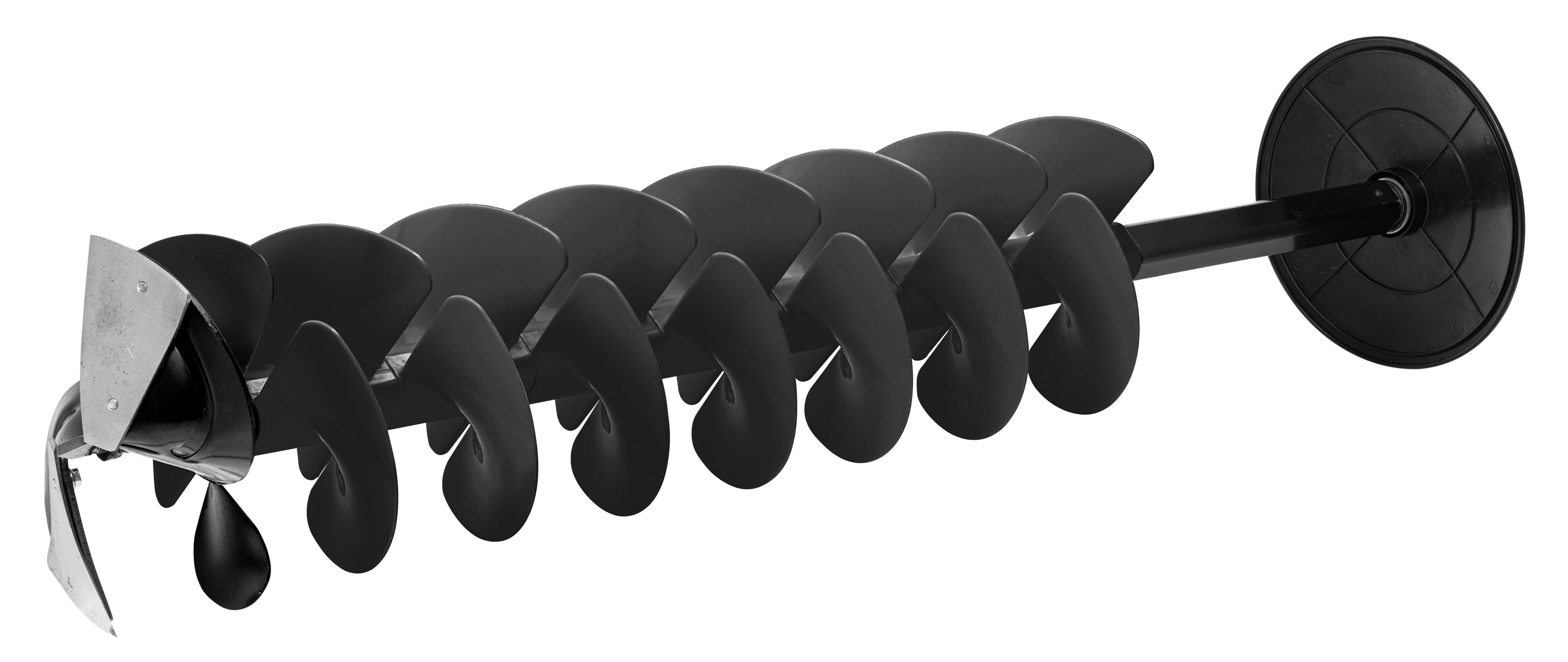 Шнек ледобура с адап. под шуруповерт Rextor Thunderbolt 150мм, S пластиковый