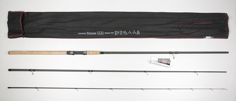 Удилище матчевое Mikado Princess Match 390 (lдо 25 гр) 3-секц. Carbon