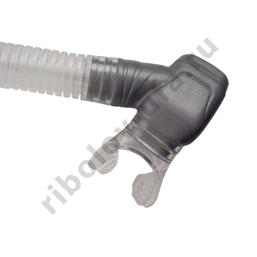 Трубка Scorpena N2 с двумя клапанами, синяя