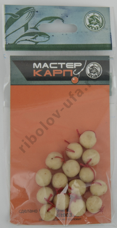 Бойлики Три кита Мастер Карп 12 мм анис (уп/15 шт)