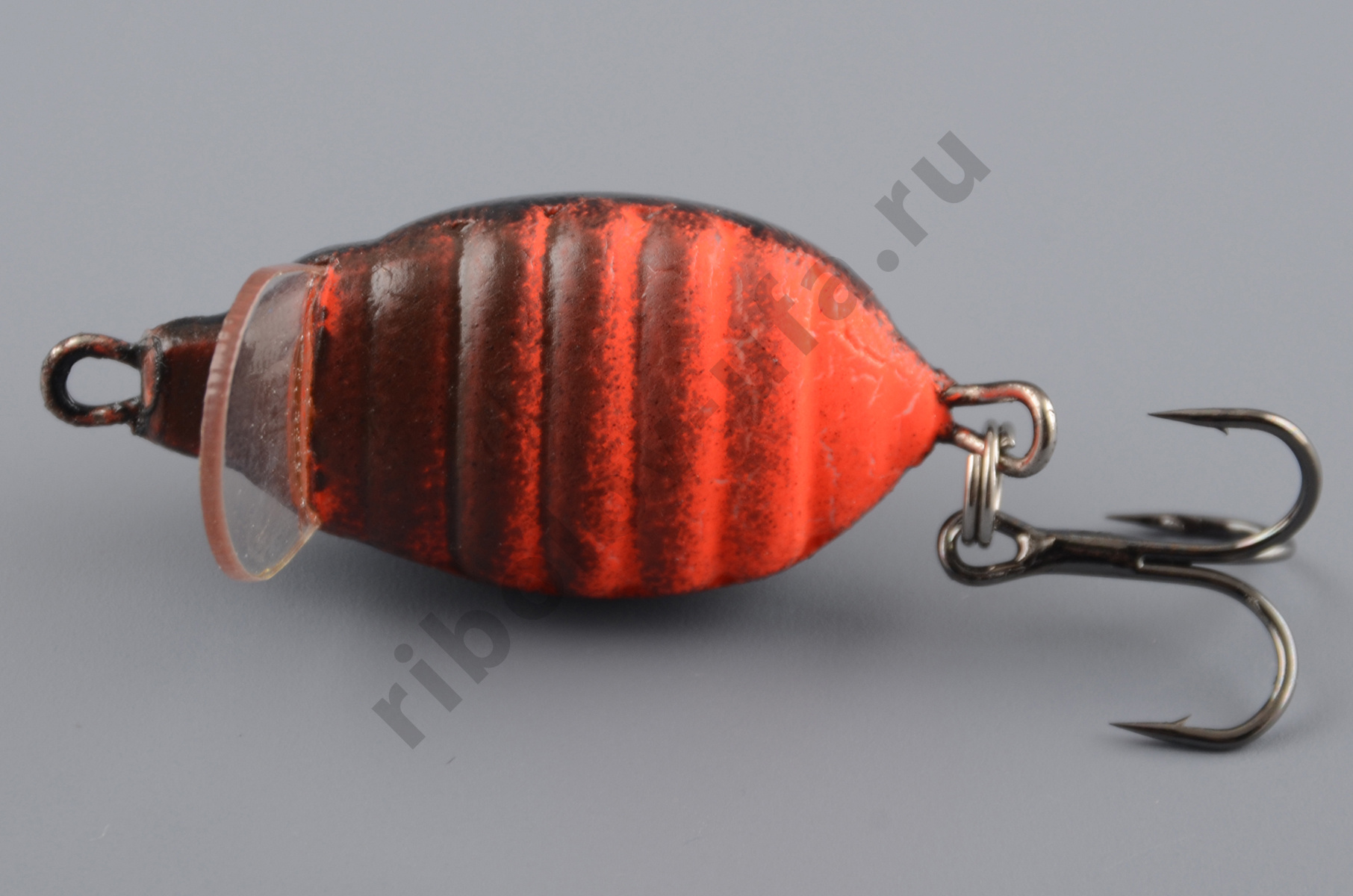 Воблер Белоречье Кренк Жук 3D 2гр тройник №10, цв. 2901