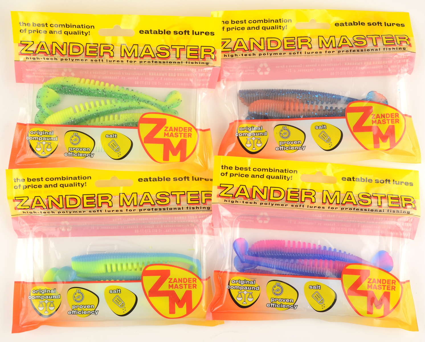 Силиконовая приманка Zander Master Avaruna 100мм, 5.3гр цв. 33