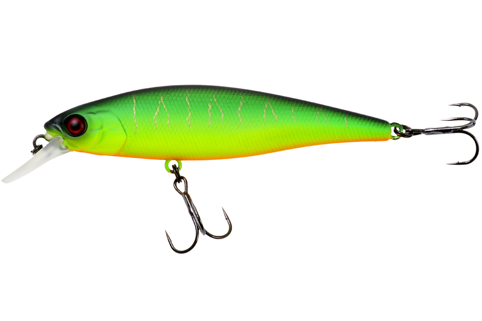 Воблер Jackall Squad Minnow 95 дл. 9.5 см, гл. 0.8-1.5 м, 14.0 гр., suspending, цв. matt tiger