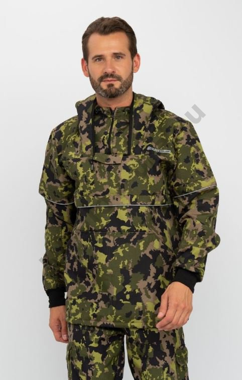 Костюм деми Huntsman Антигнус-Люкс с лов. и пыль цв.КМФ №153, тк.Смес Микро РипрСтоп 44-46 (170-176)