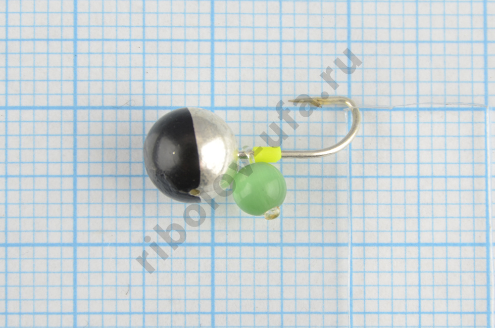 Мормышка литая Marlins Шар 7мм (1,93гр) серьга Кошачий глаз 7000-512