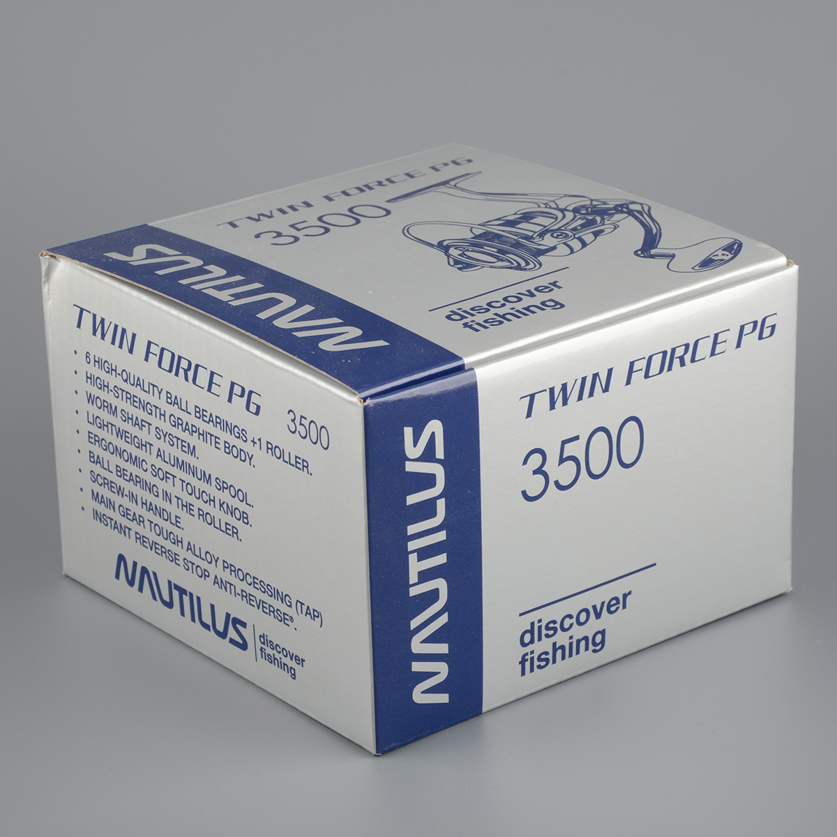 Катушка безынерц. Nautilus Twin Force PG 3500