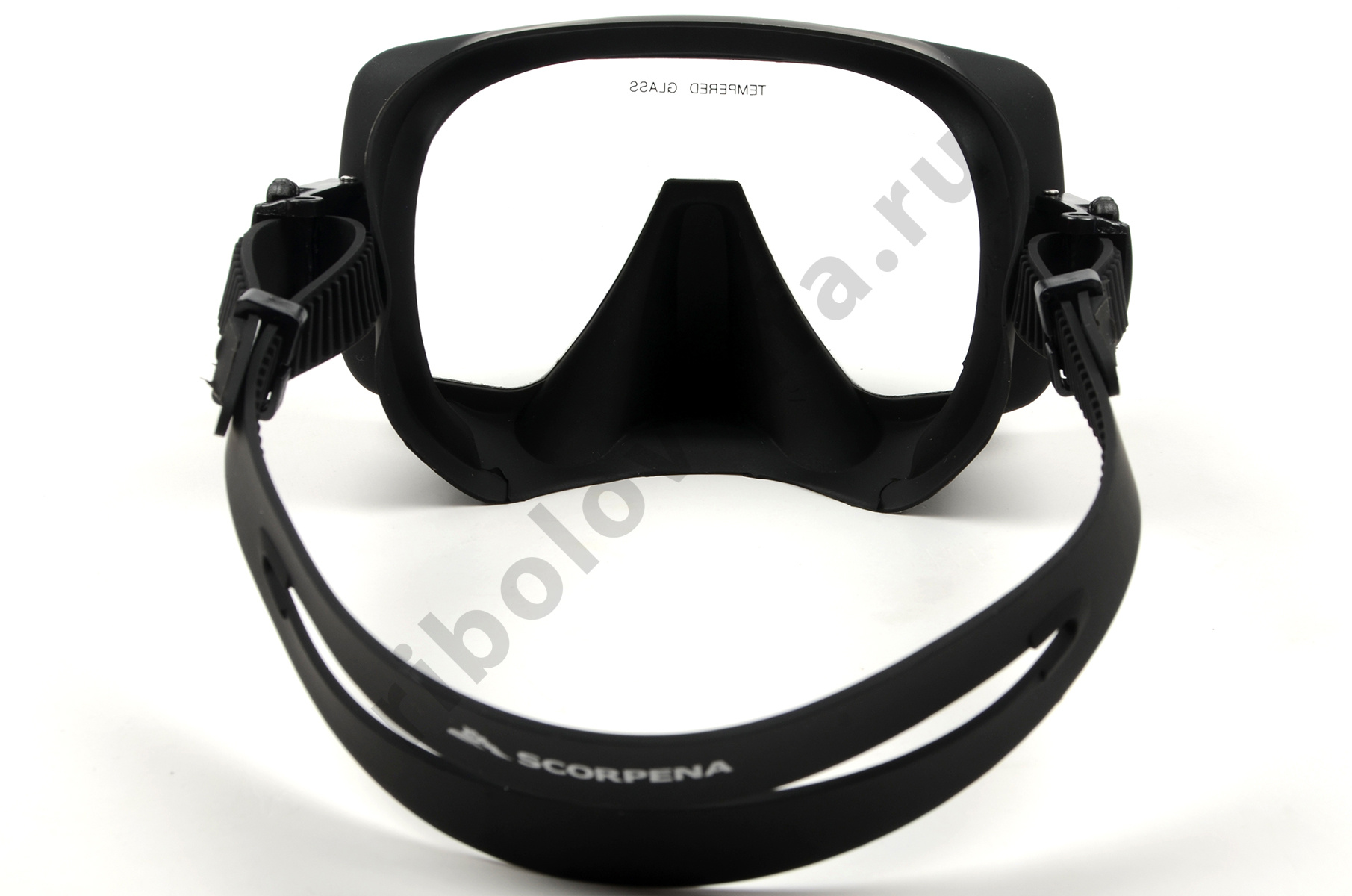 Маска Scorpena Y матовая безрамная