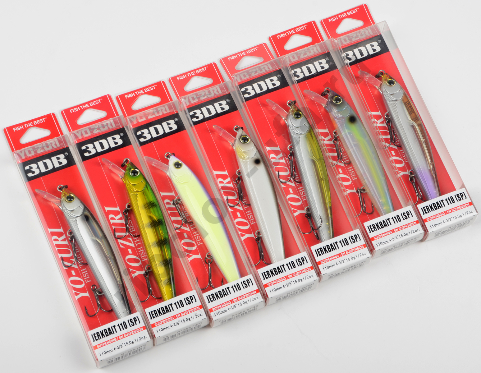 Воблер Yo-Zuri R1355 3DB Jerkbait 110SP 15гр, 1-1.5м цв. BTRS