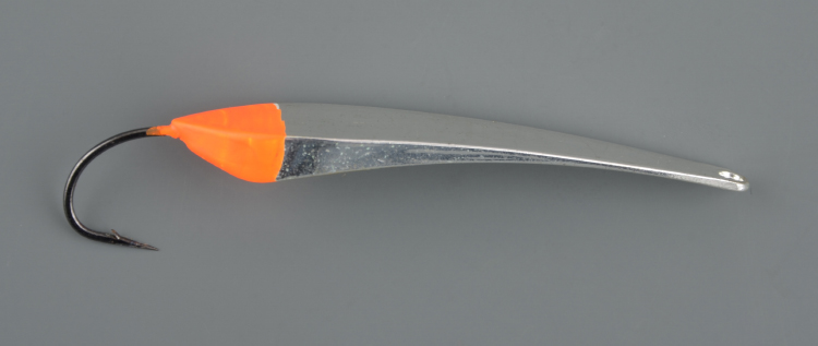 Блесна зимняя вертик. Bravo Fishing  Планер SIL 55 мм  WL-013М-SIL-1K