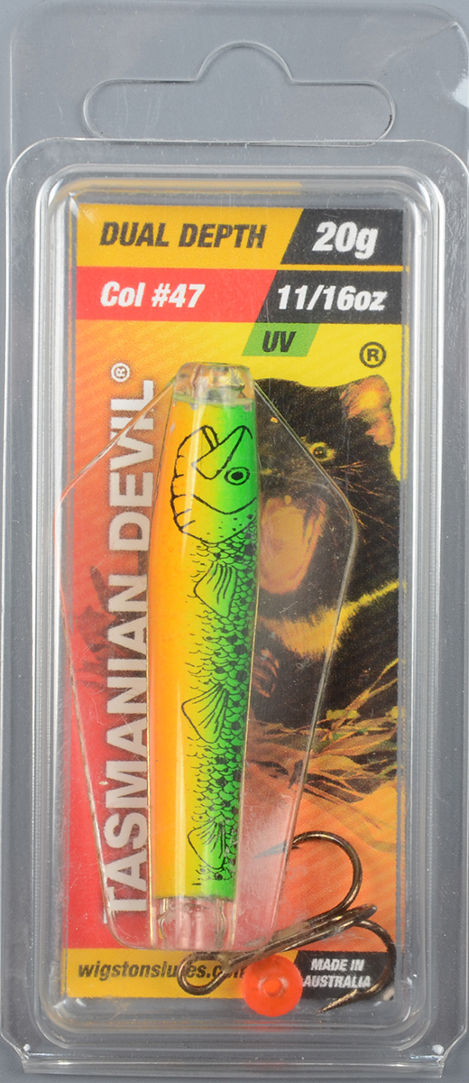Блесна Wigston Lures Tasmanian Devil 20гр #47 Fire Tiger