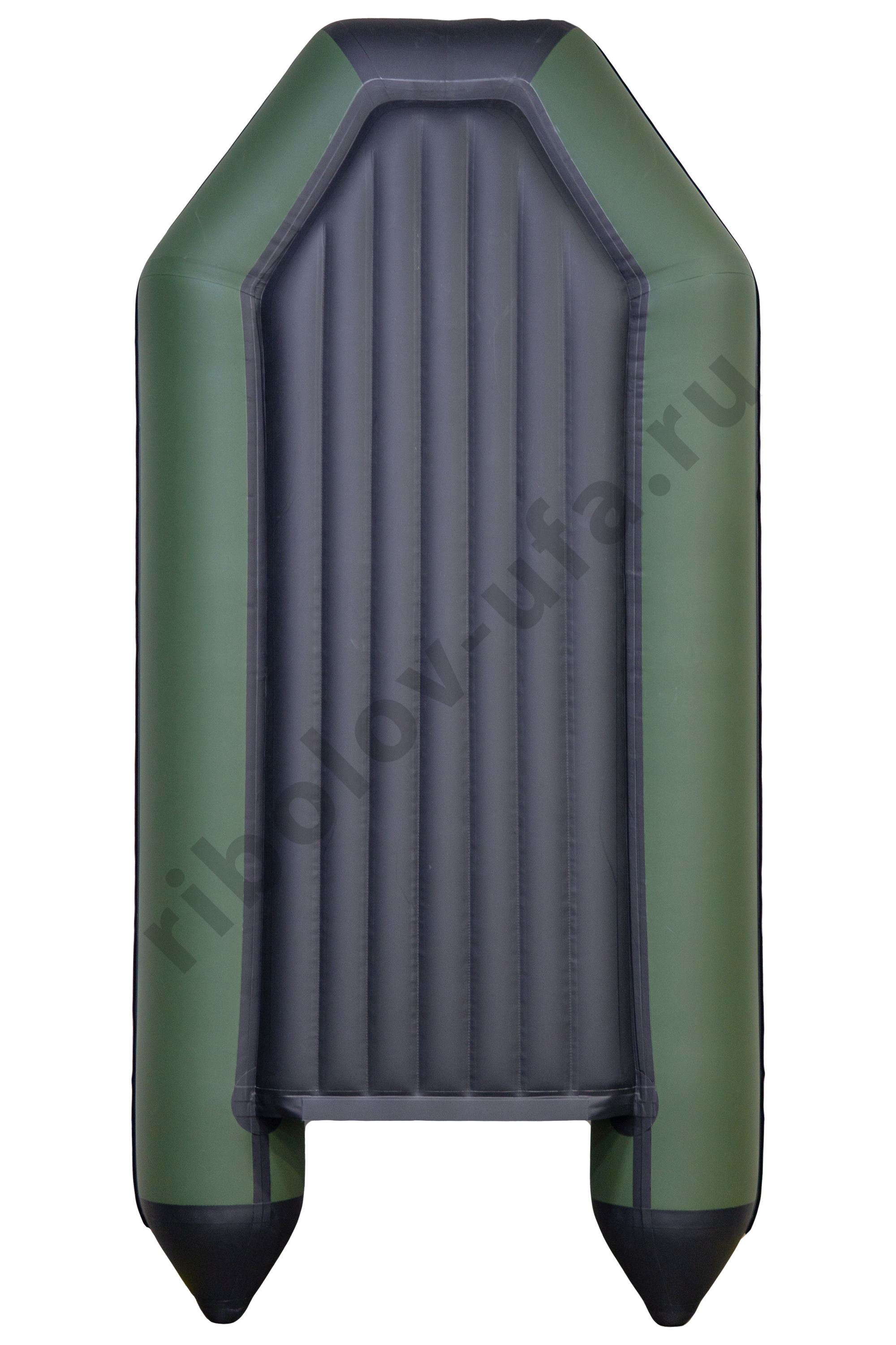 Лодка Аква 2800 НДНД зеленый/черный