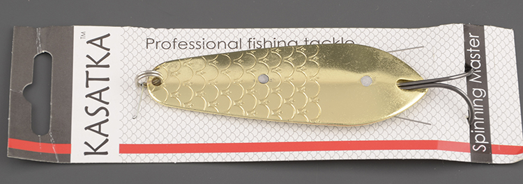 Блесна колеб. (незац) Kasatka 28гр. Gold-002  SF04-187