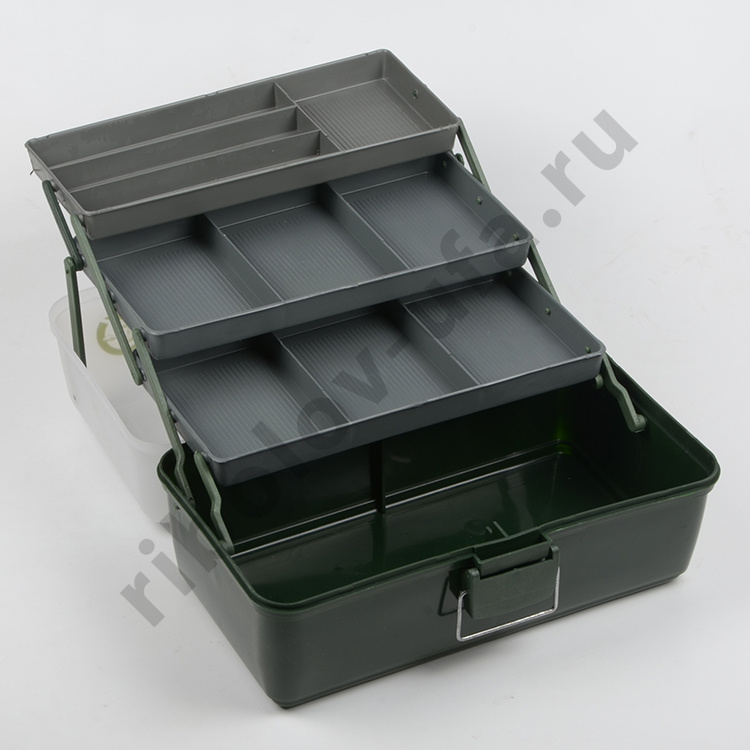 Ящик спиннингиста Три Кита (360*230*200мм), 3 лотка