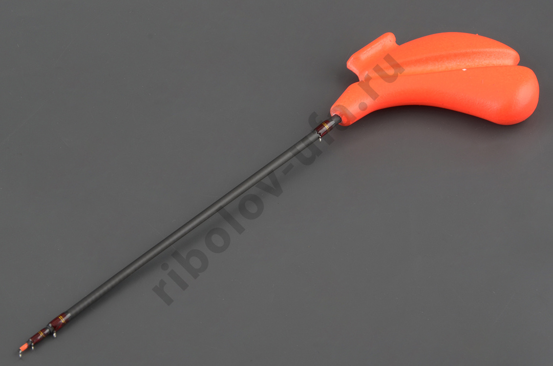 Удочка зимняя Bravo Fishing HLTC-3-R красная (хлыст Hi-Carbon)