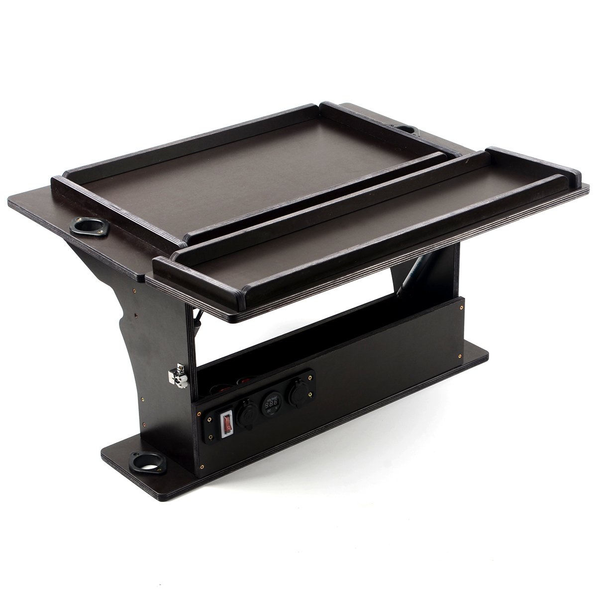 Столик Комбо расклад. с электропанелью, с крепл. на лтр, с уд-лями и нишей под вккум. №20 Патриот