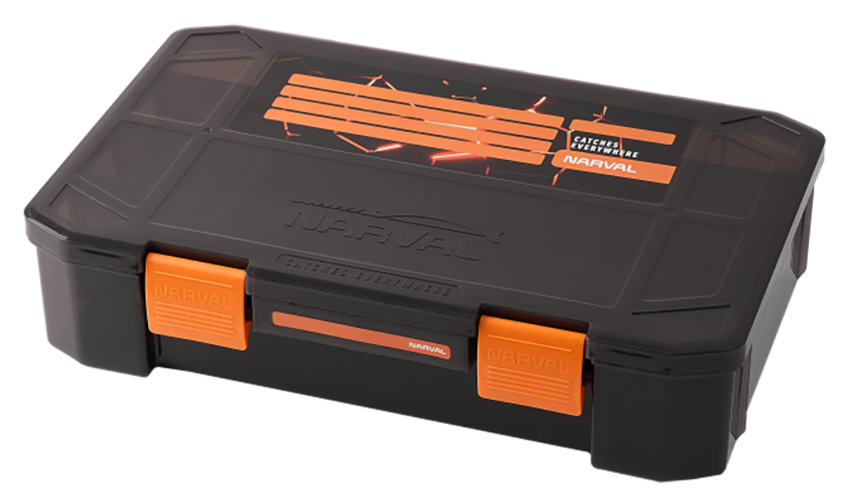 Коробка Narval Fishing Multi Case 35x23x8cm #Black & Orange