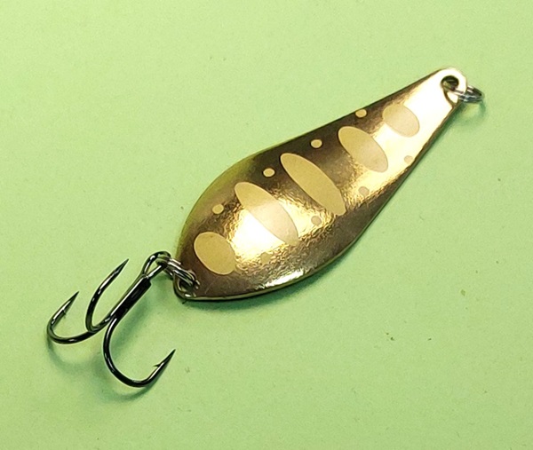 Блесна Люкс Нижегородская Атом-2 17гр цв.03 золото