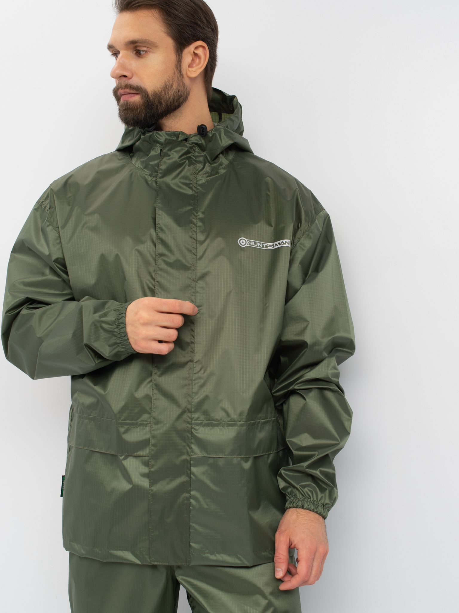 Костюм Huntsman Склон-2 (ВВЗ 3000мм) цв.Зеленый тк.Таффета р. 48-50, рост 176