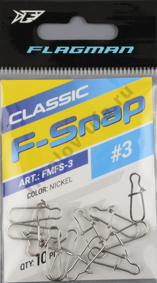 Застежка американка Flagman F-Snap №3 (10шт/уп)