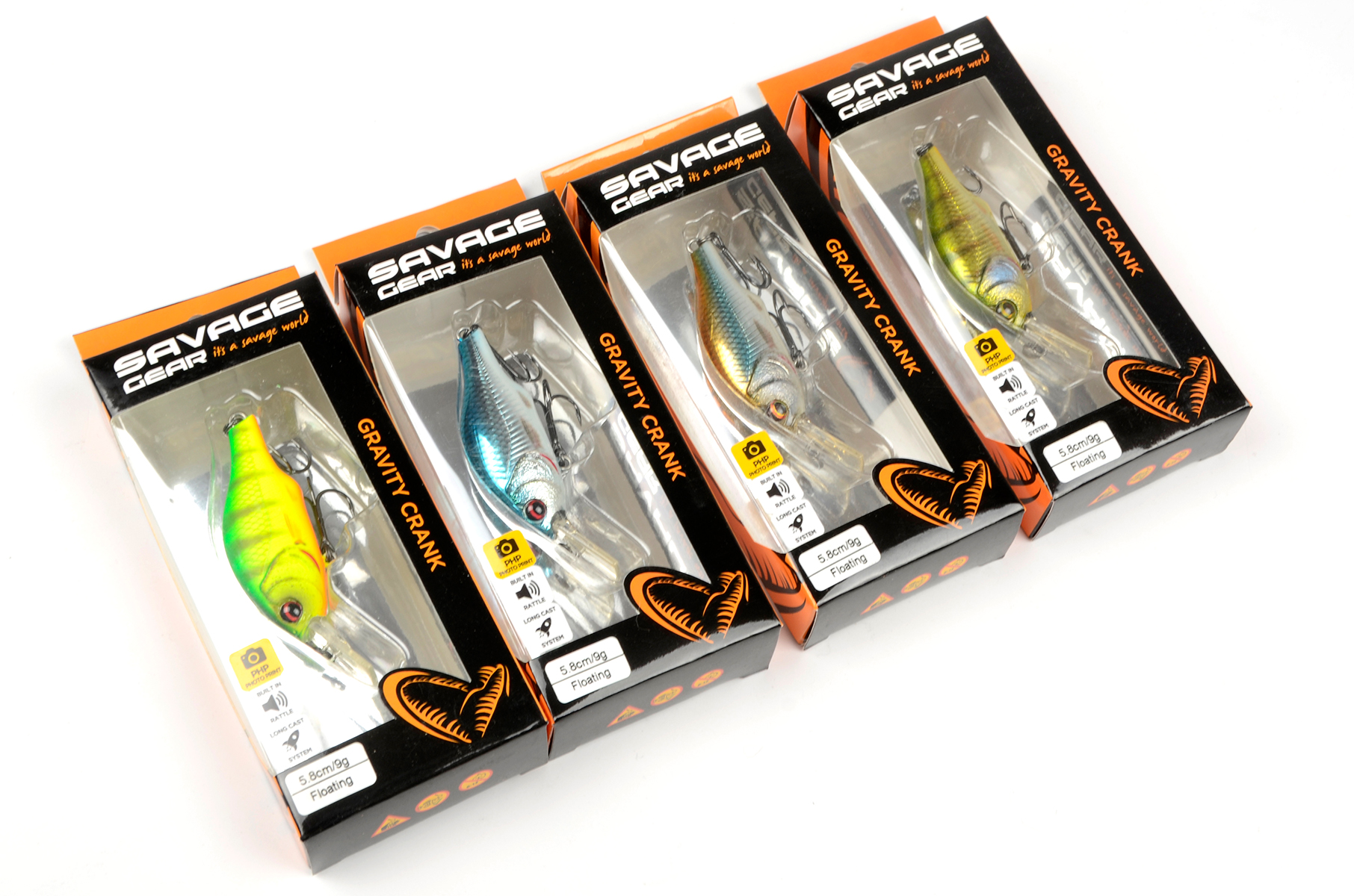 Воблер Savage Gear 3D Gravity Crank MR 5.8, perch