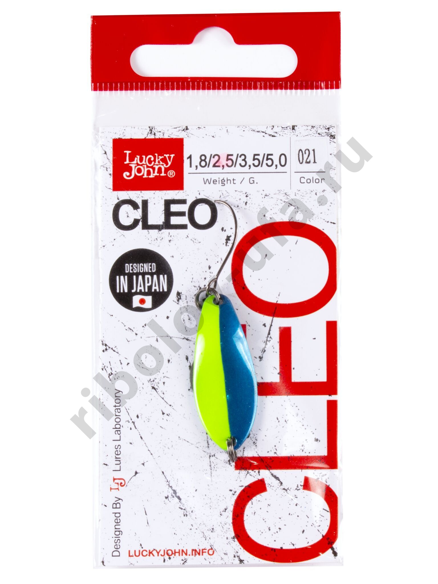 Блесна колеб. Lucky John Cleo длин.31мм/02.5 г цв. 021
