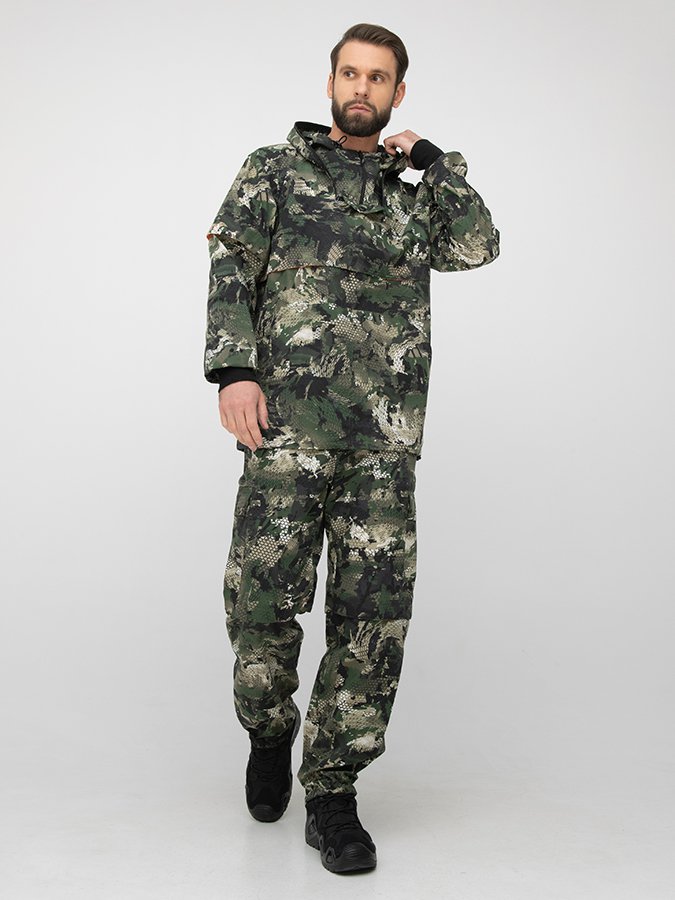 Костюм Huntsman Антигнус с ловушк. цв.Зеленый питон тк. Сорочка р. 52-54 рост 182-188