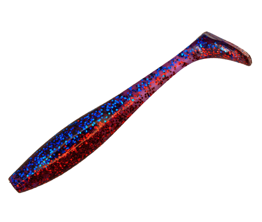 Силиконовая приманка Narval Choppy Tail 10cm #024-Plum Boom (5шт/уп)