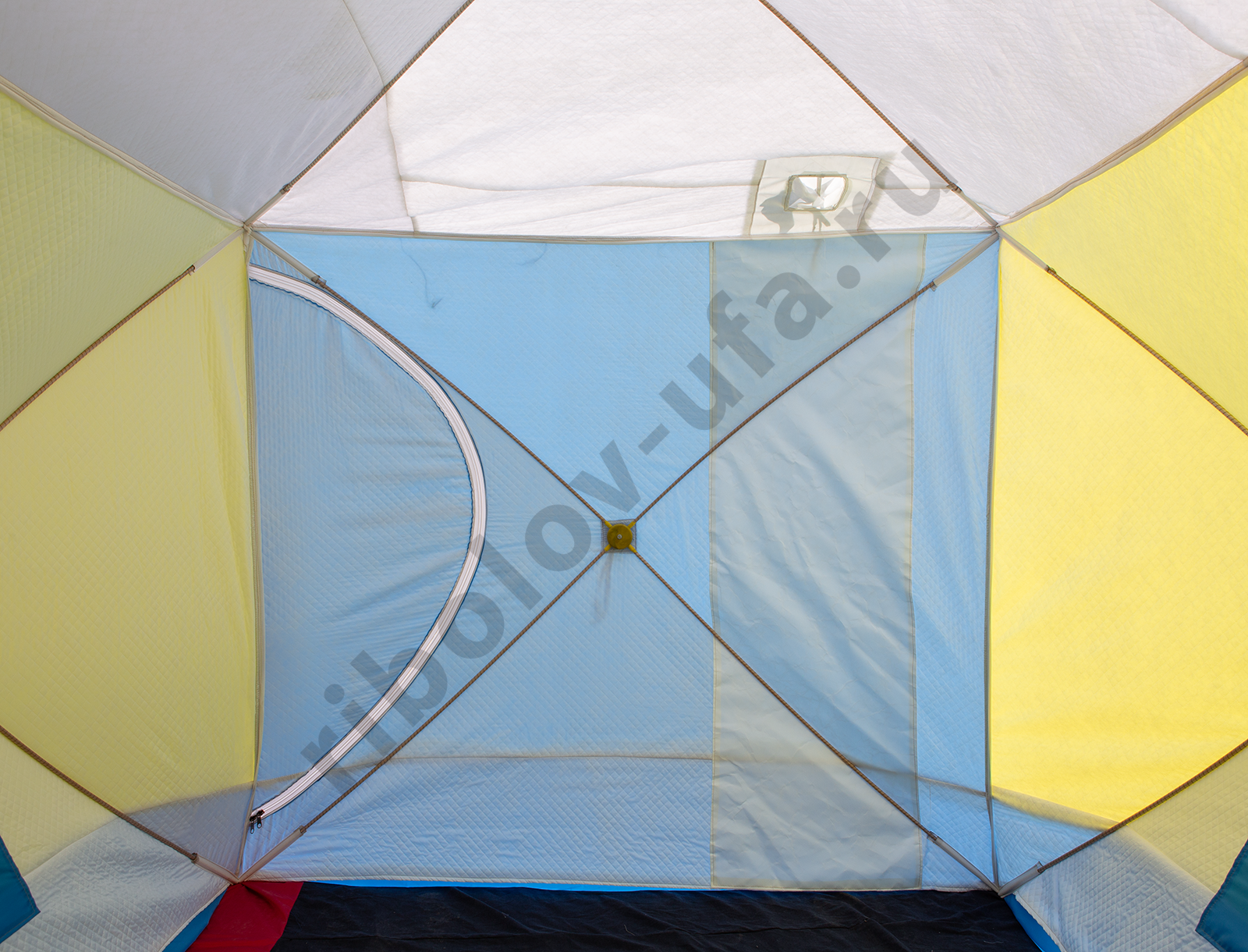 Палатка зимняя Стэк Куб Дубль 3 Т трехслойная дышащ (4.40*2.20*2.05)