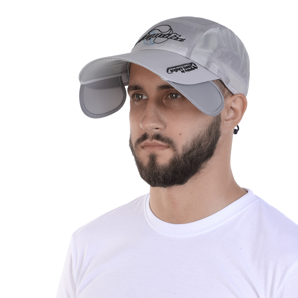 Кепка Aquatic KA-17СС с боковыми отражателями и антимок.бафом цв.св-серый