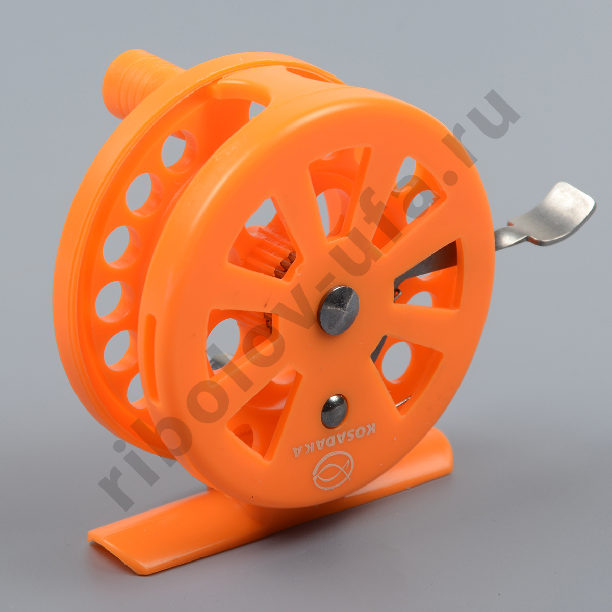 Катушка проводочная Kosadaka Explorer PM 60L Orang универс. пластик. с рычаж. спуском под левую руку