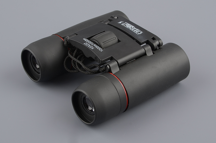 Бинокль Следопыт 10*22 черный 60*40*90 мм 168 гр в чехле BT-01