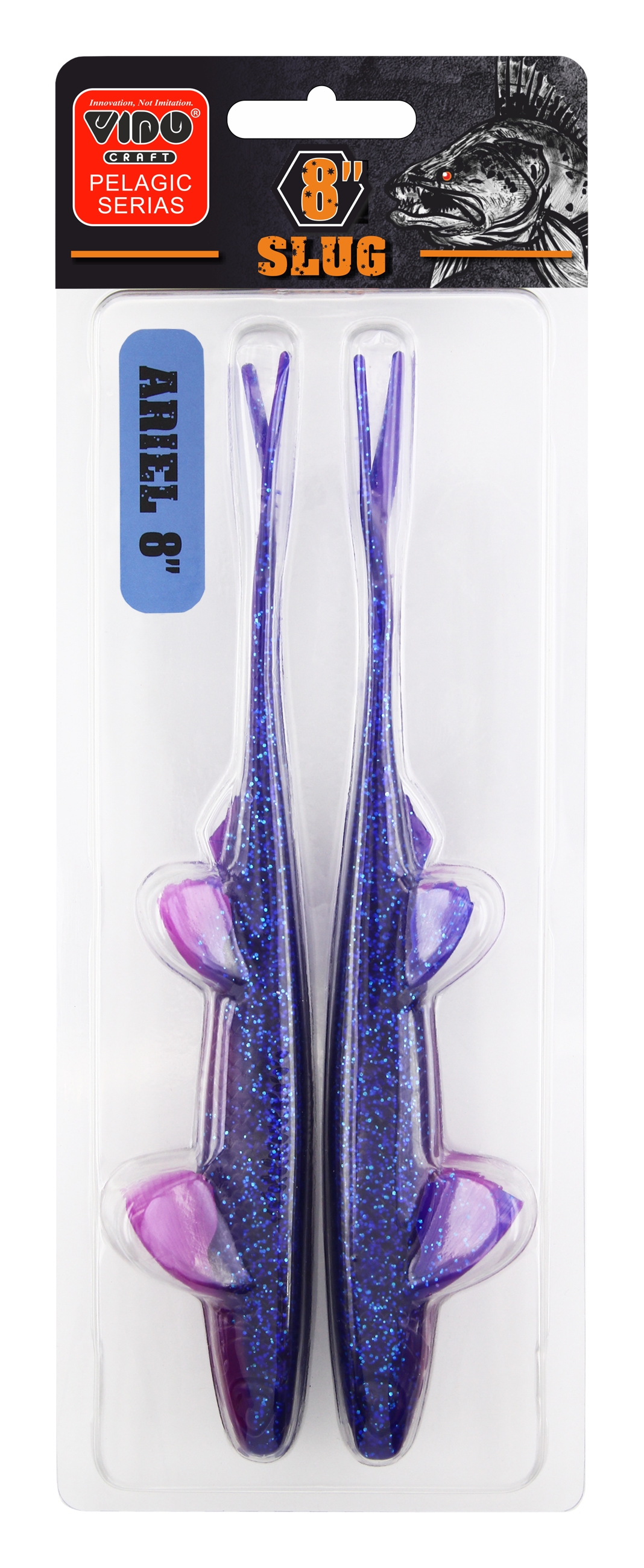 Силиконовая приманка Vido Ariel 20см цв.16