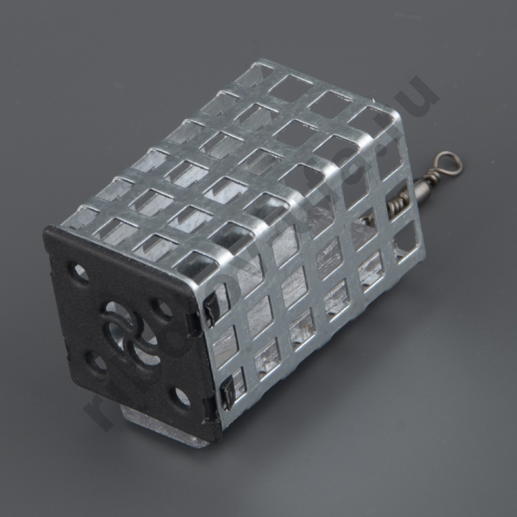 Кормушка Квадрат оцинкованная с дном Лиман 30гр