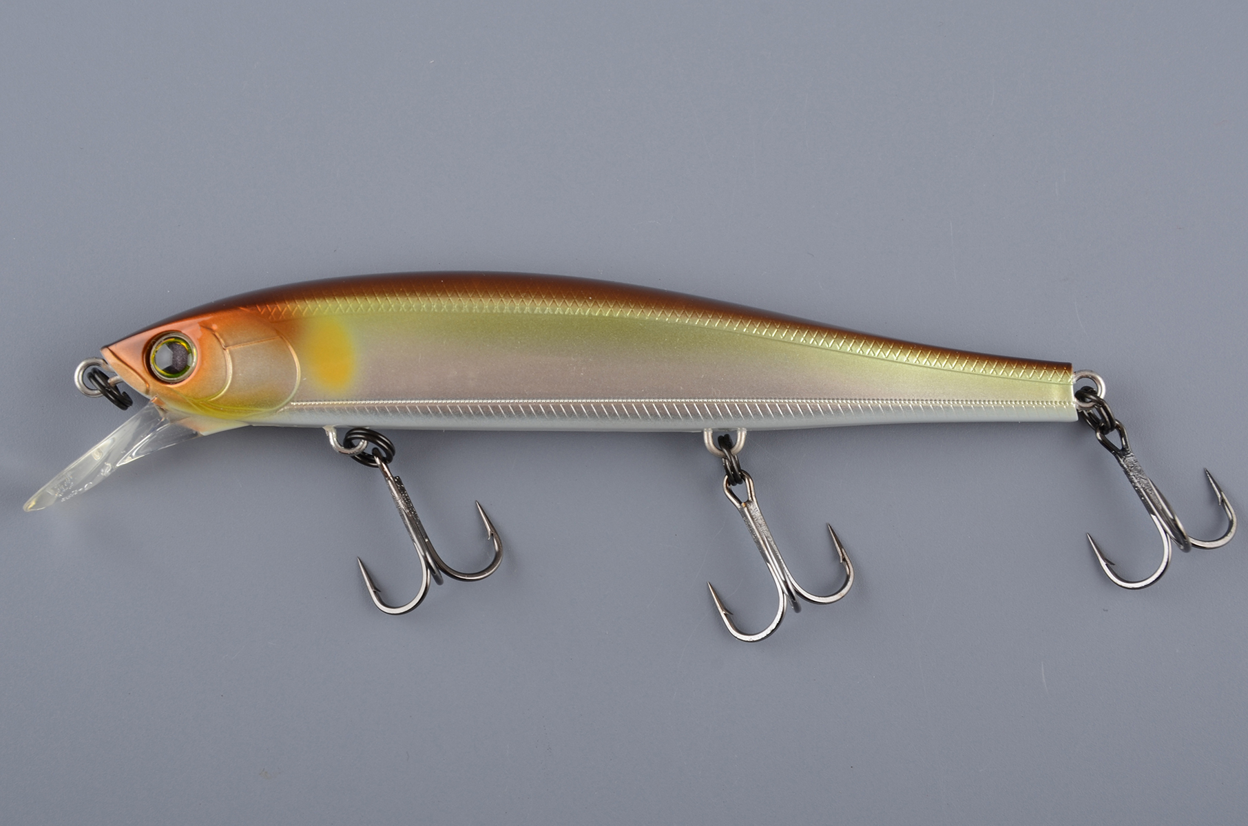 Воблер Yo-Zuri  R1361  Duel Hardcore Minnow Flat 110F 15гр, 0-1,5м. цв. MGSA