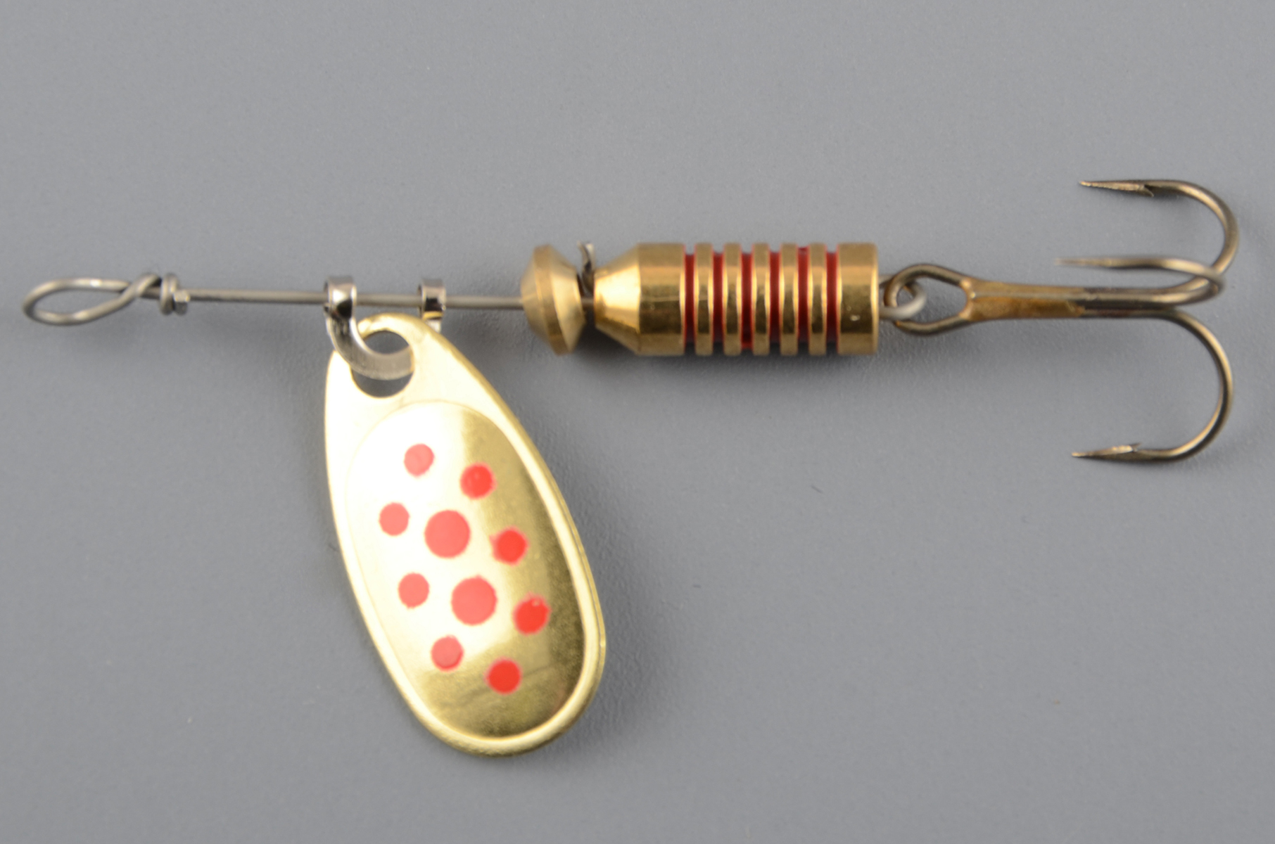 Блесна Mepps Comet Decoree № 00, золото/красный (1,5гр)