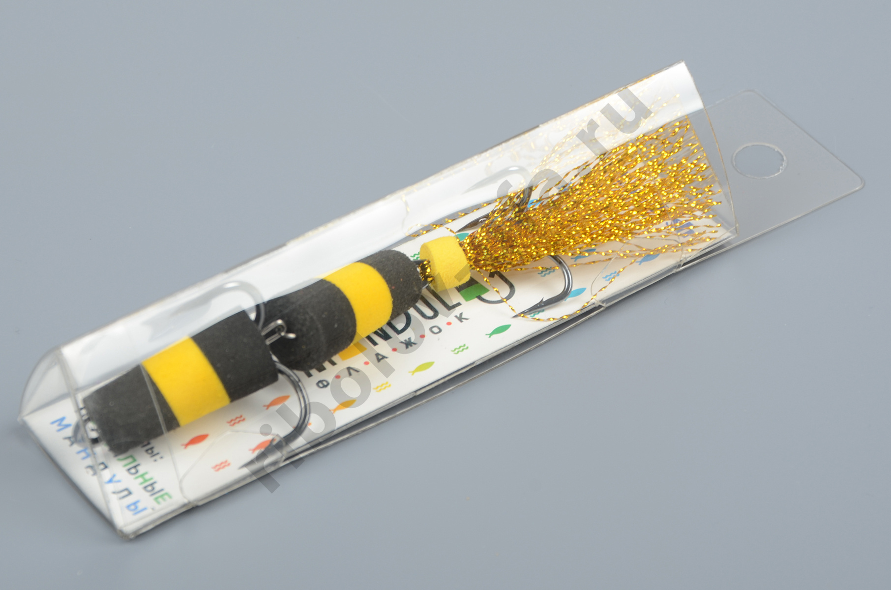 Приманка джиговая XXL Fish, Мандула Флажок, блистер мод.№1, 90мм #ЧЖ