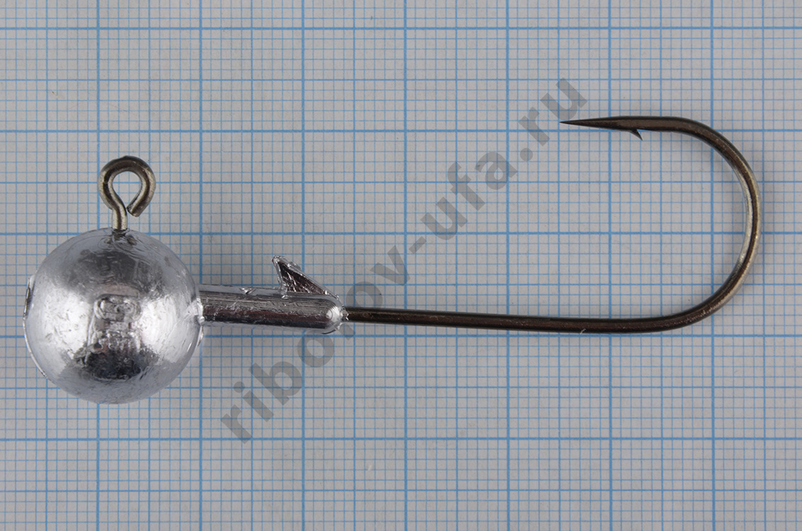 Джиг-головка  ШАР кр. Gamakatsu № 8/0/30гр BLN (10шт/уп)