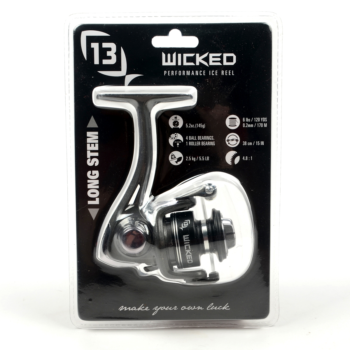 Катушка проводочная 13 Fishing Wicked Longstem Spinning Reel - Clampack