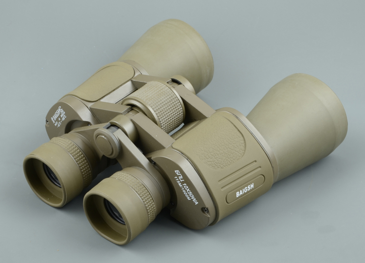 Бинокль Следопыт 10*50 хаки 180*85*180 мм 592 гр в чехле BT-06