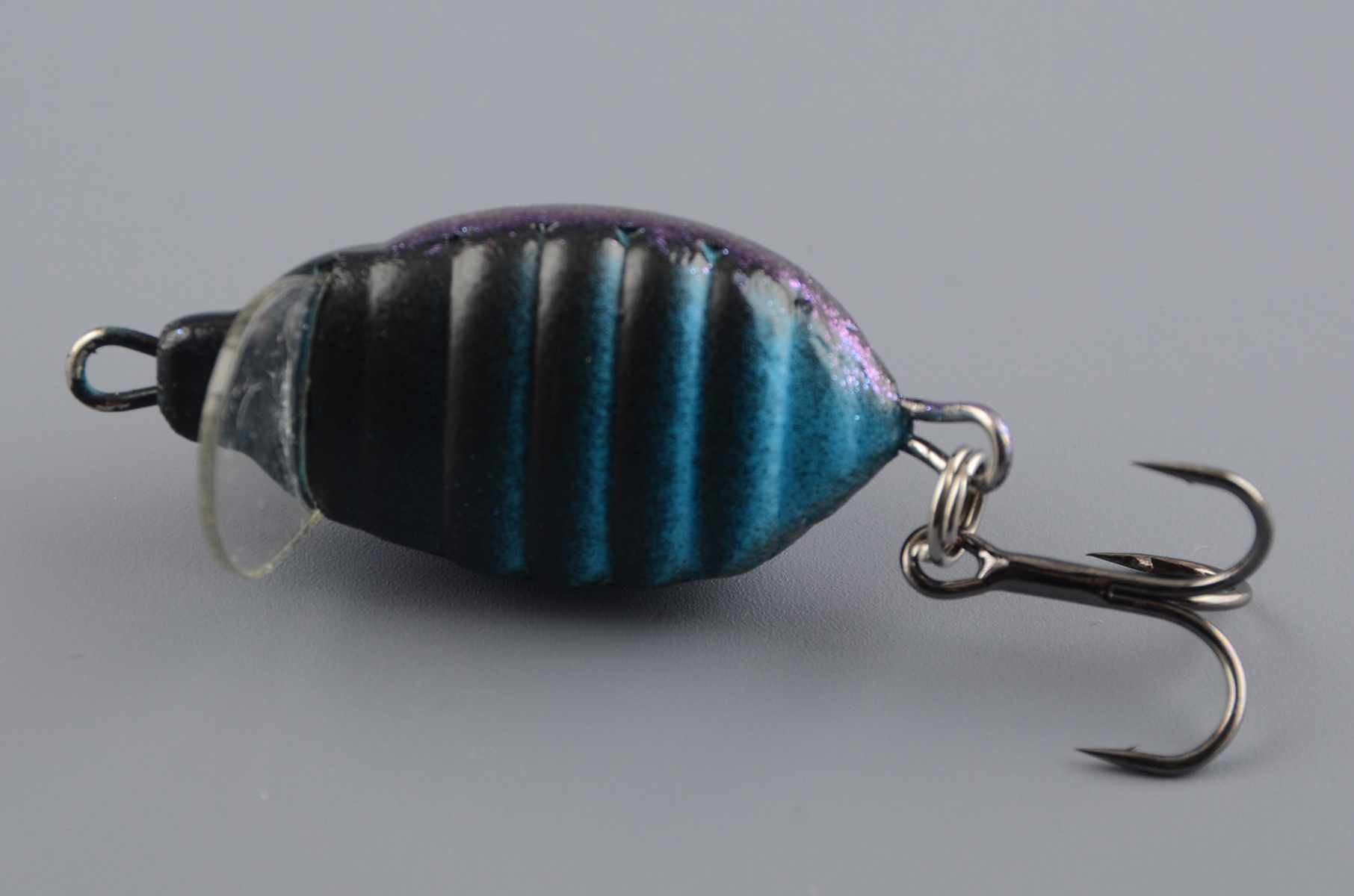 Воблер Белоречье Кренк Жук 3D 2гр тройник №10, цв. 2115