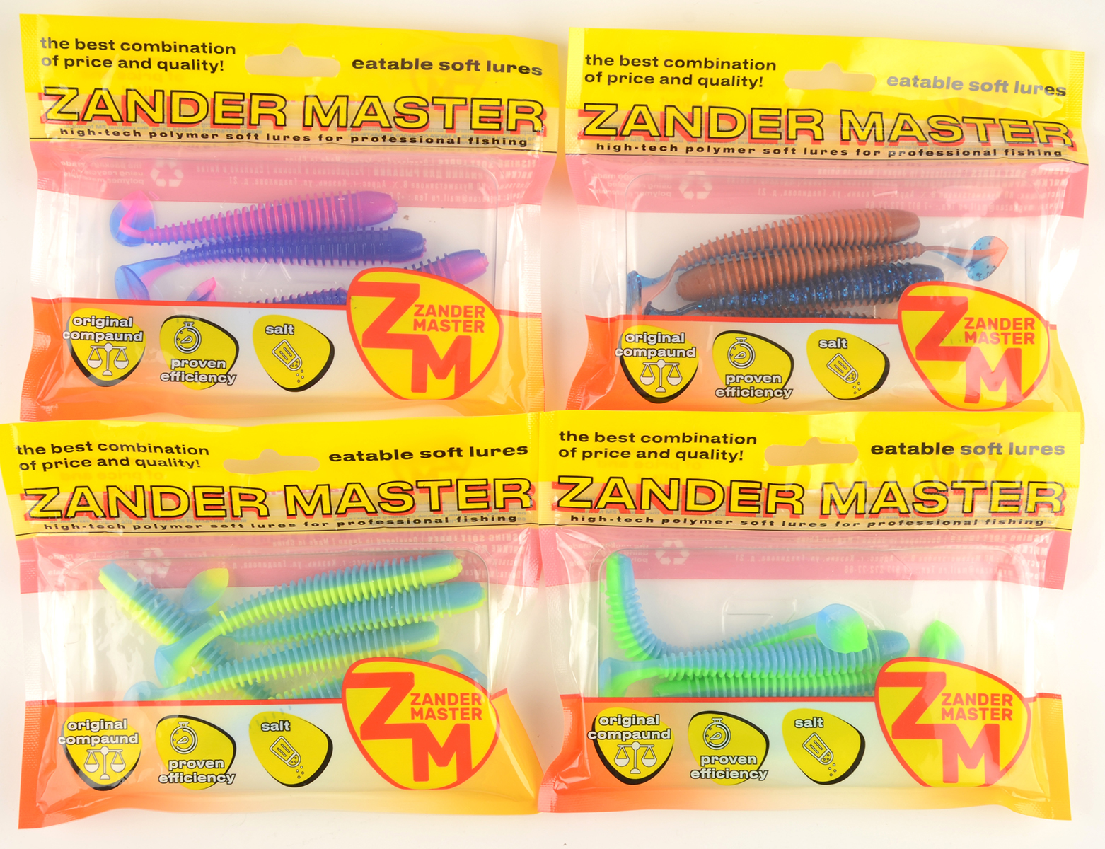 Силиконовая приманка Zander Master Swing Impact 9,5см, 4.5гр цв. 41