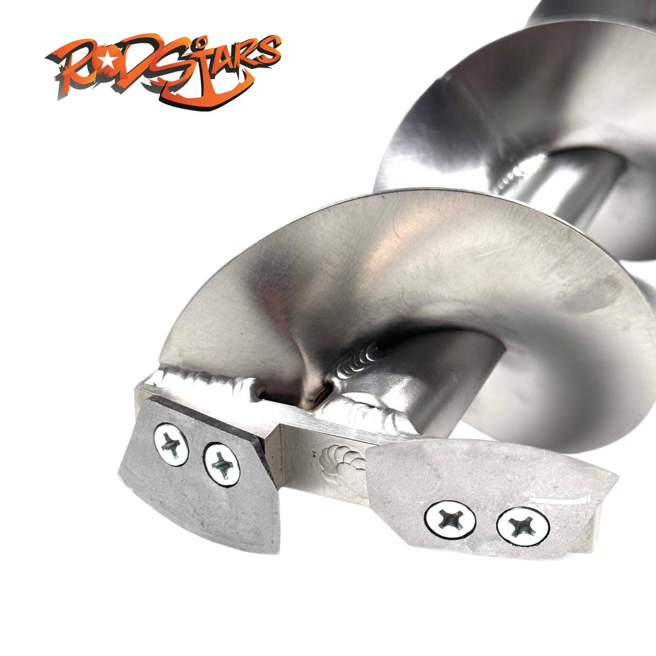 Шнек ледобура титановый Rod Stars 130 под ножи Тонар