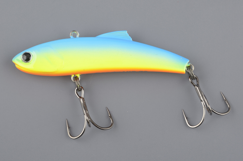 Раттлин Narval Frost Candy Vib 120мм 50гр #004-Blue Back Chartreuse