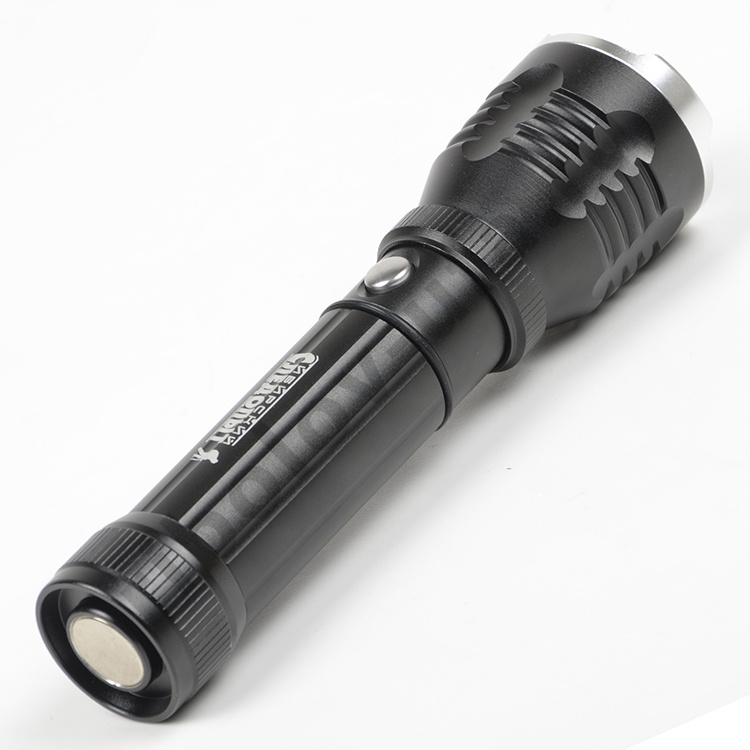 Фонарь Сибирский Следопыт ручной Профи 1L, zoom, аккум. 3 режима 220В+12В (250лм) L63